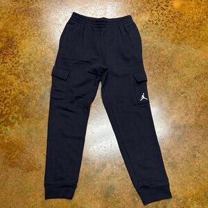 Kids Black Jordan Jogger Pants Sz L